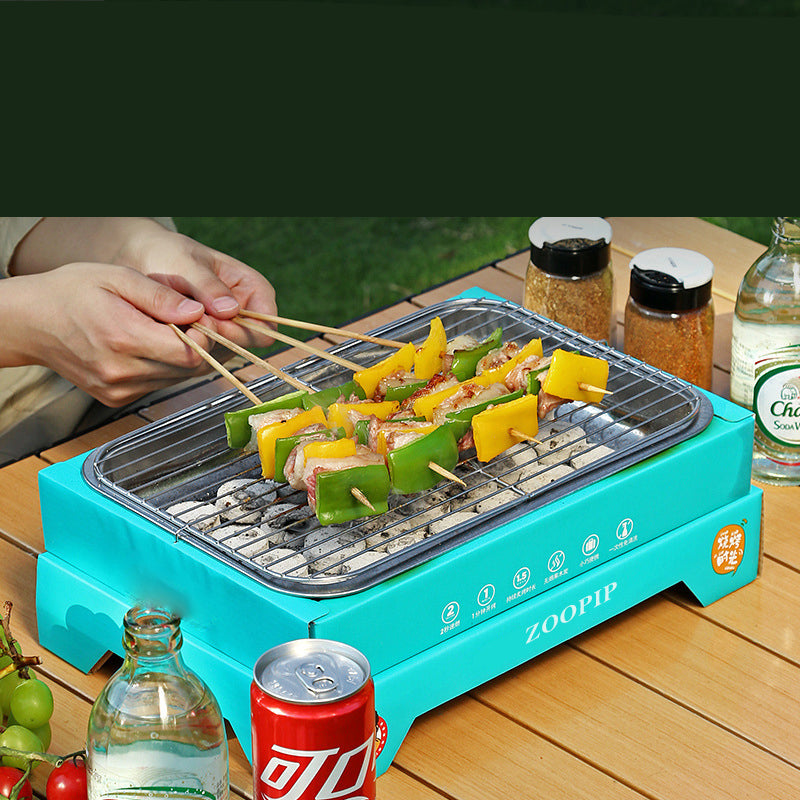 BBQ grill, household outdoor portable carbon grill, barbecue grill, outdoor barbecue tool, small barbecue grill JOOFIRE