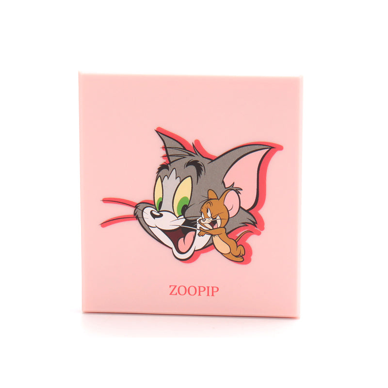 ZOOPIP Separate twin-layered eyelid box, four-sided multicolored eyelid case, mirrored square, multi-colored eyelid box JOOFIRE