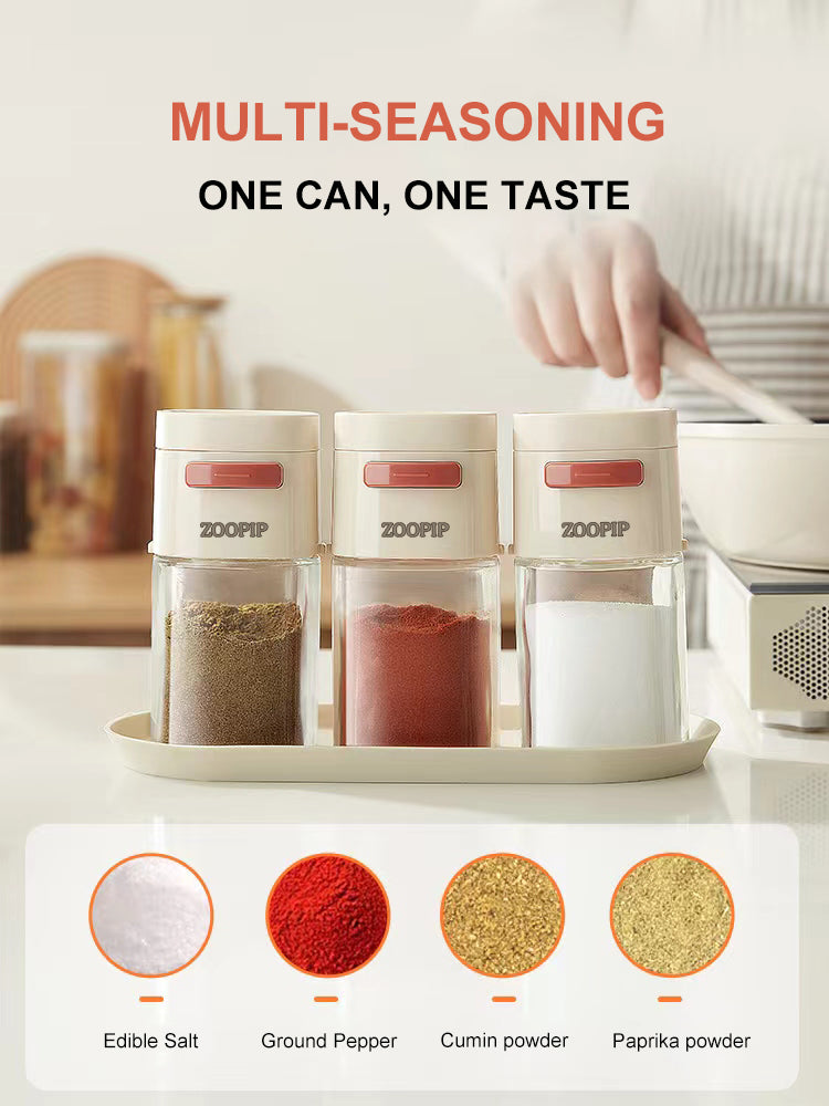 ZOOPIP Kitchen supplies Non metallic steel cans Sealed glass cans Glass cans Tea leaf cans Food cans JOOFIRE