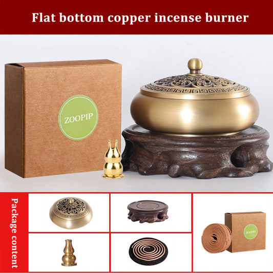 ZOOPIP Indoor three-legged incense burner for home use Medium-style Zen tea ceremony incense burner Incense burner JOOFIRE