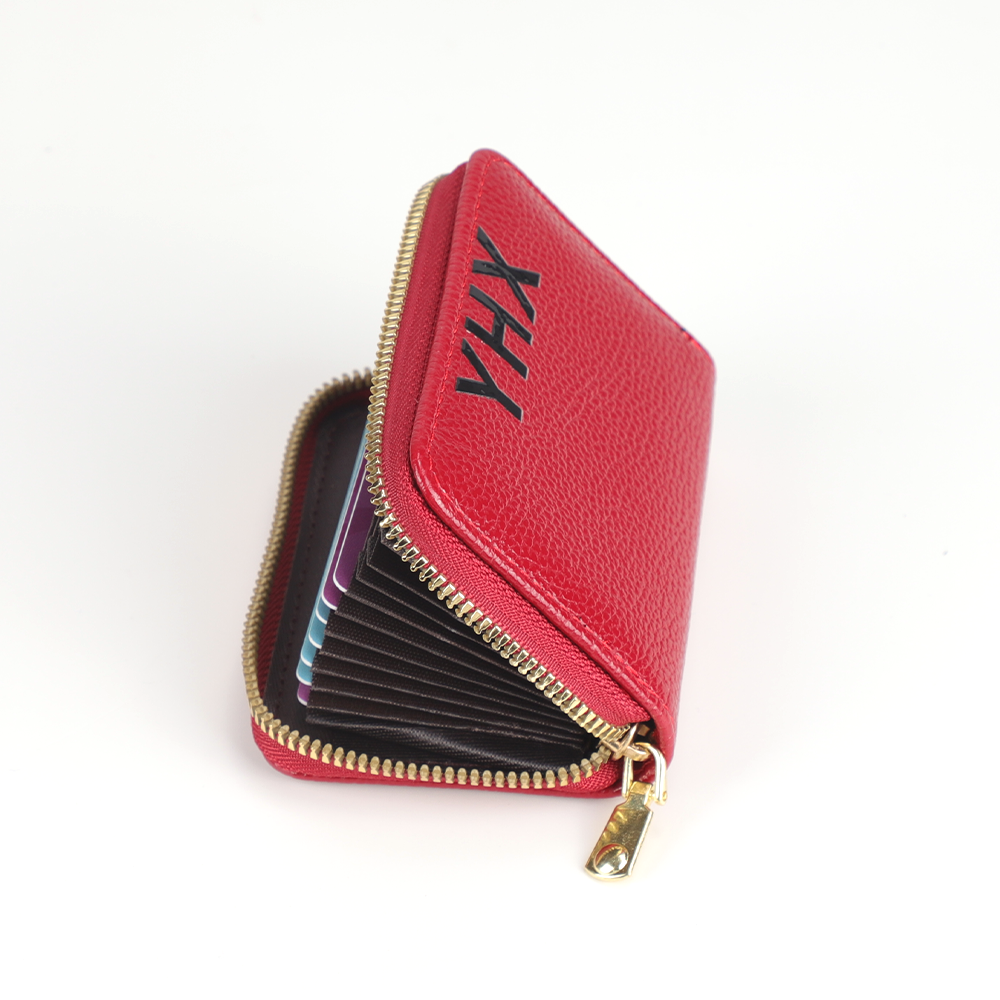 YHX ins new Korean version of square small wallet female short section folding simple fashion ladies card bag mini coin purse JOOFIRE