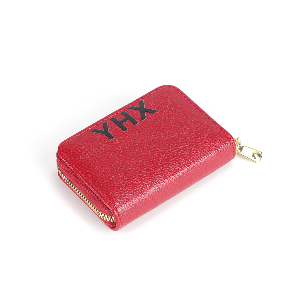 YHX ins new Korean version of square small wallet female short section folding simple fashion ladies card bag mini coin purse JOOFIRE