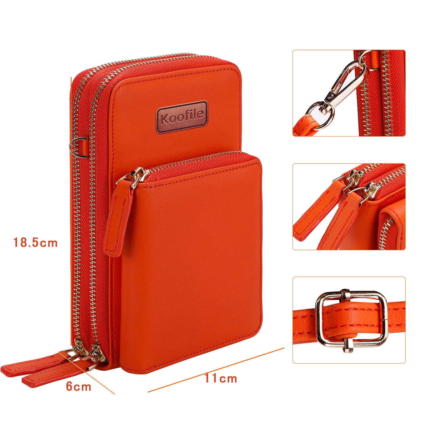 The Quilted Everywhere Crossbody Multifunctional Sports Bag -Koofile JOOFIRE
