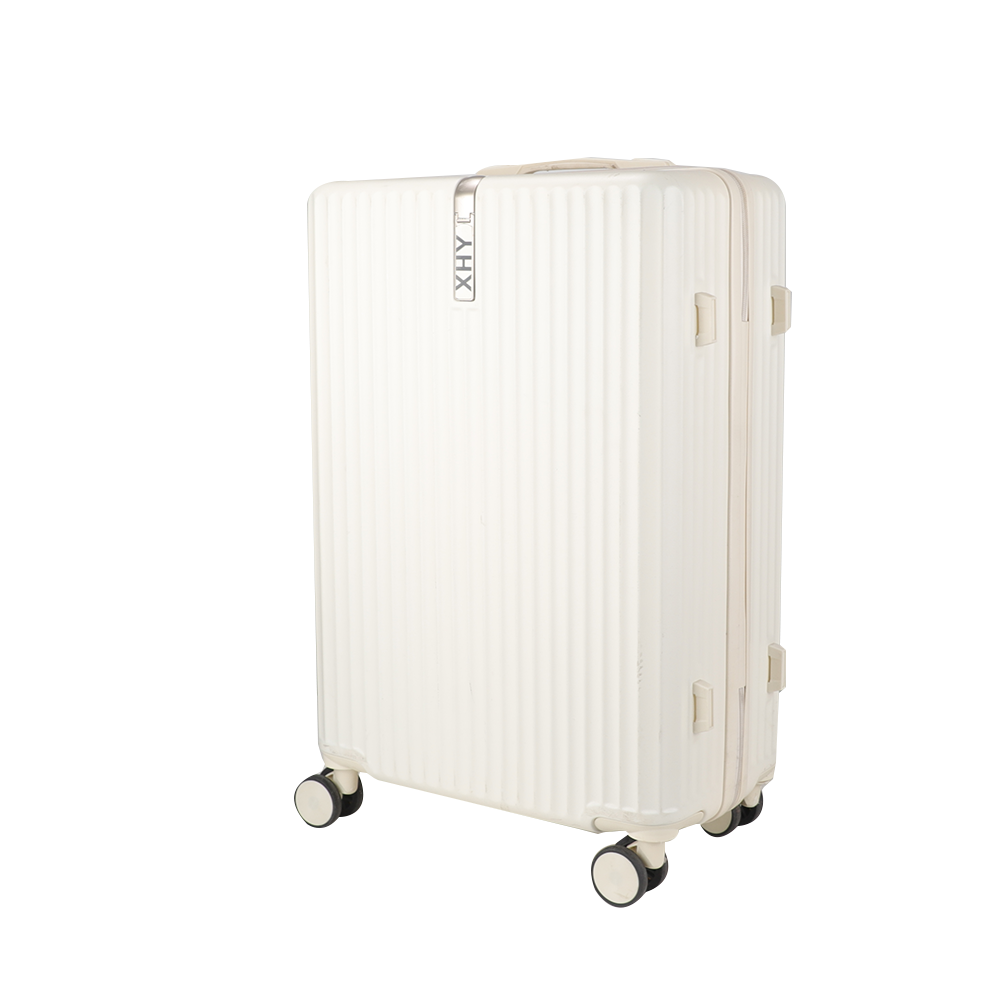 YHX-Luggage 20-inch trolley case for women, aluminum frame suitcase, gift box, men's cup holder, password box new style JOOFIRE