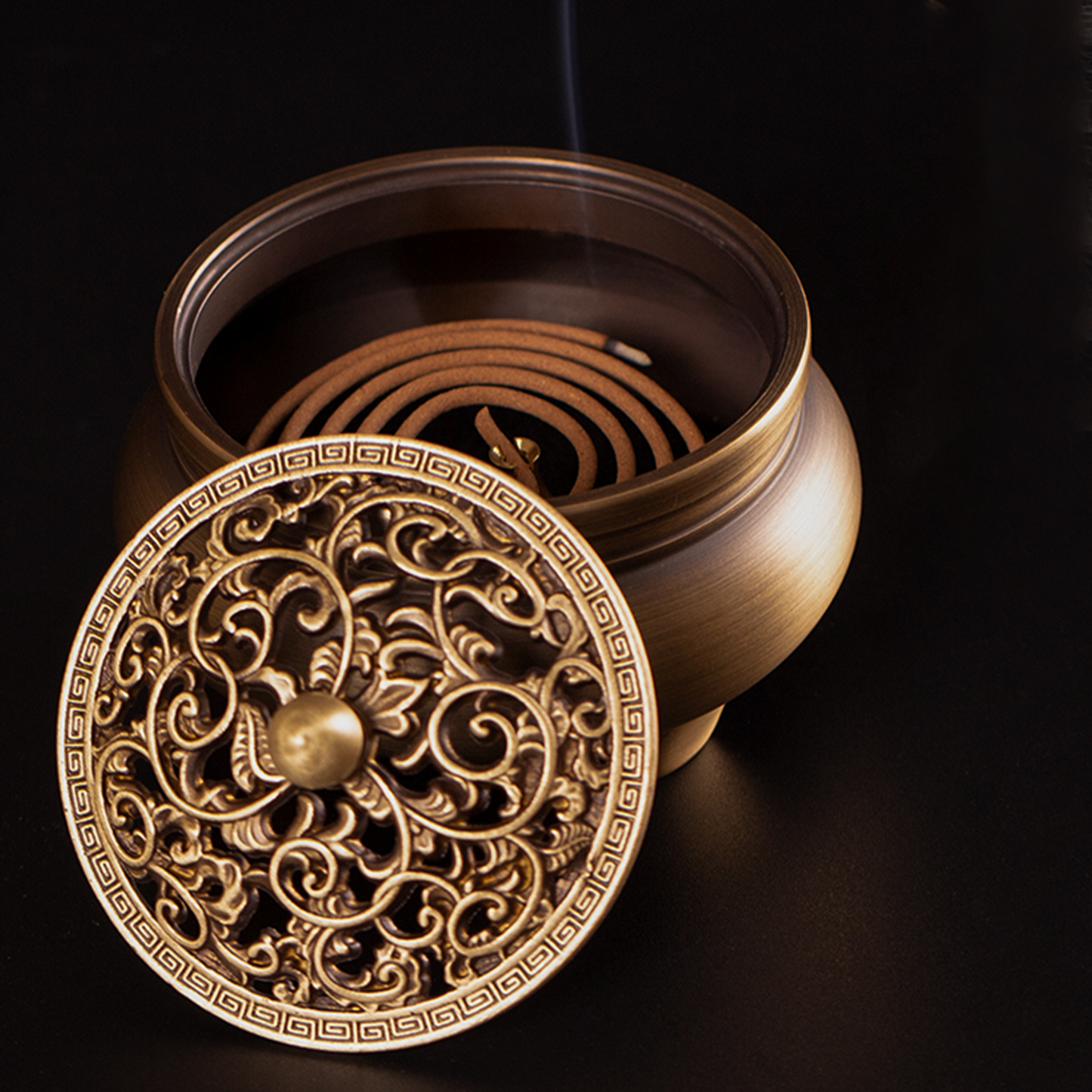 ZOOPIP Indoor three-legged incense burner for home use Medium-style Zen tea ceremony incense burner Incense burner JOOFIRE