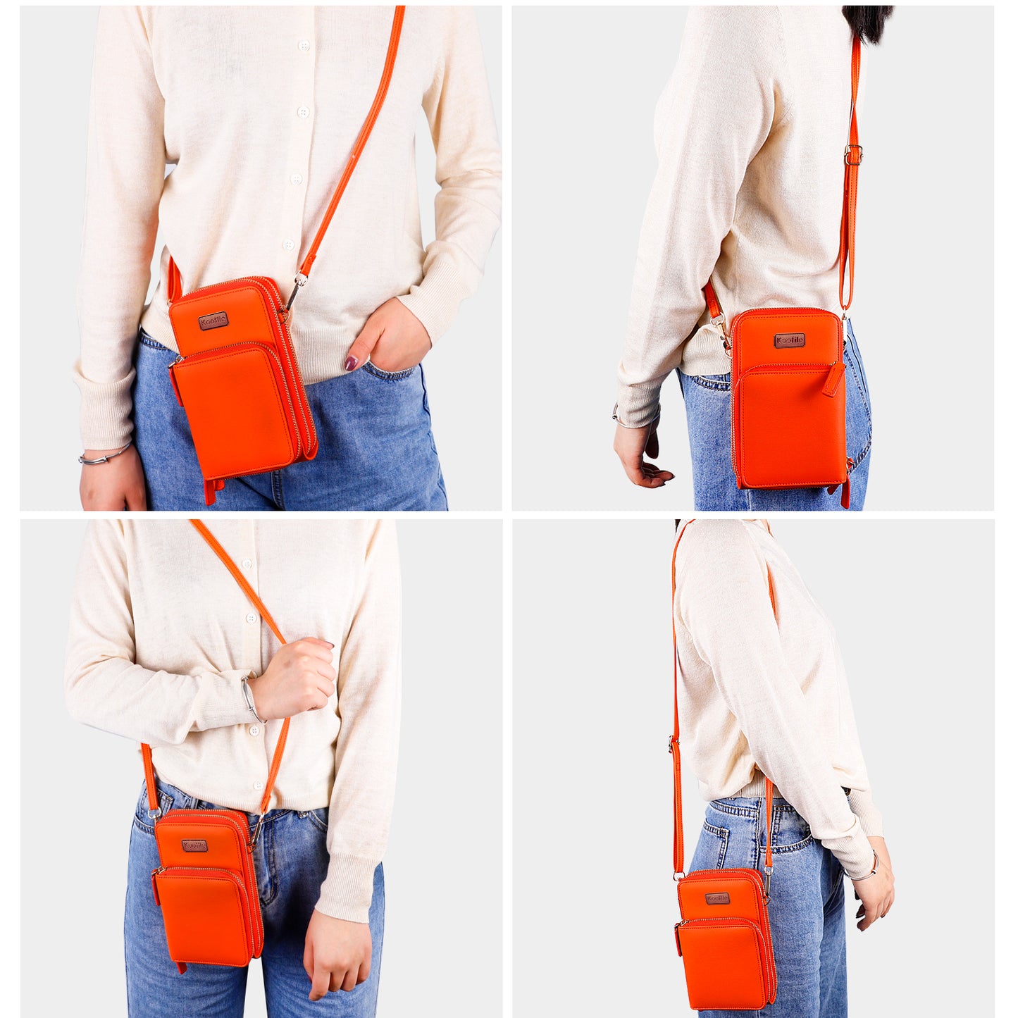 The Quilted Everywhere Crossbody Multifunctional Sports Bag -Koofile JOOFIRE