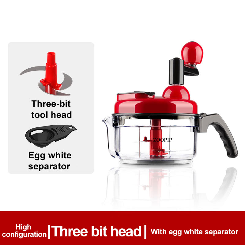 ZOOPIP Household cooking machine Dumpling machine Meat machine Chilling machine Stirring machine Multifunctional dish cutter Kitchen supplies JOOFIRE