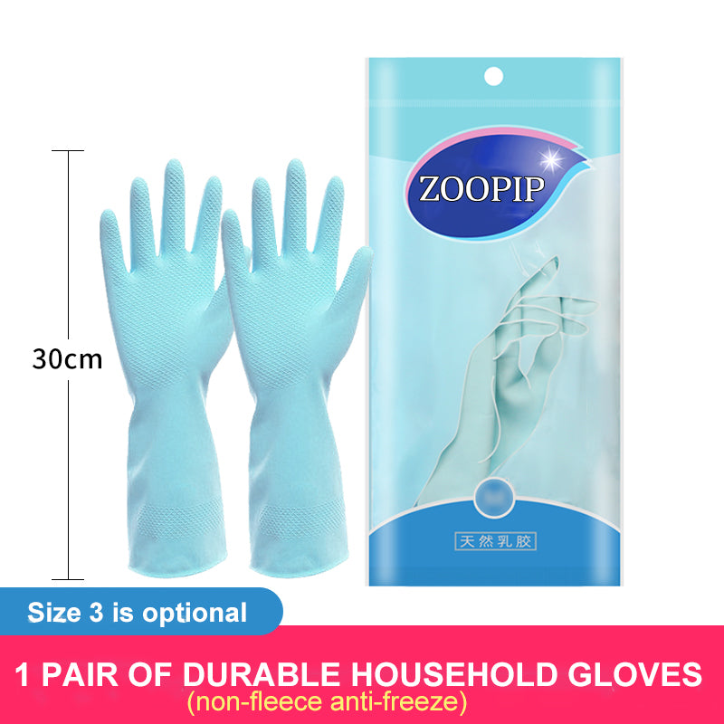 ZOOPIP Breast-fleece cloak, thick protection, thick-walled cloth, kitchen washing bowl, housekeeping, and clean house-use cloak JOOFIRE