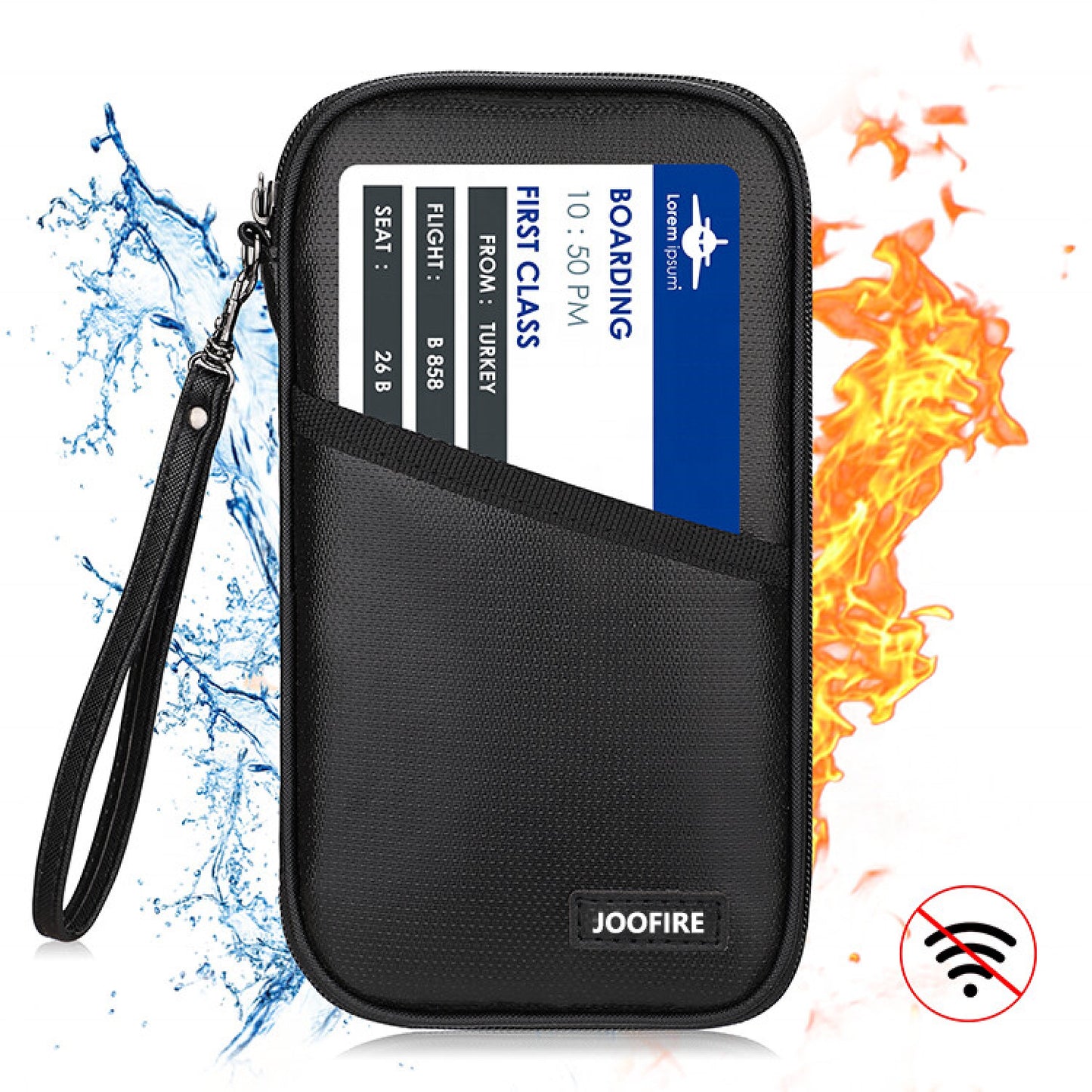 RFID Travel Passport Wallet JOOFIRE