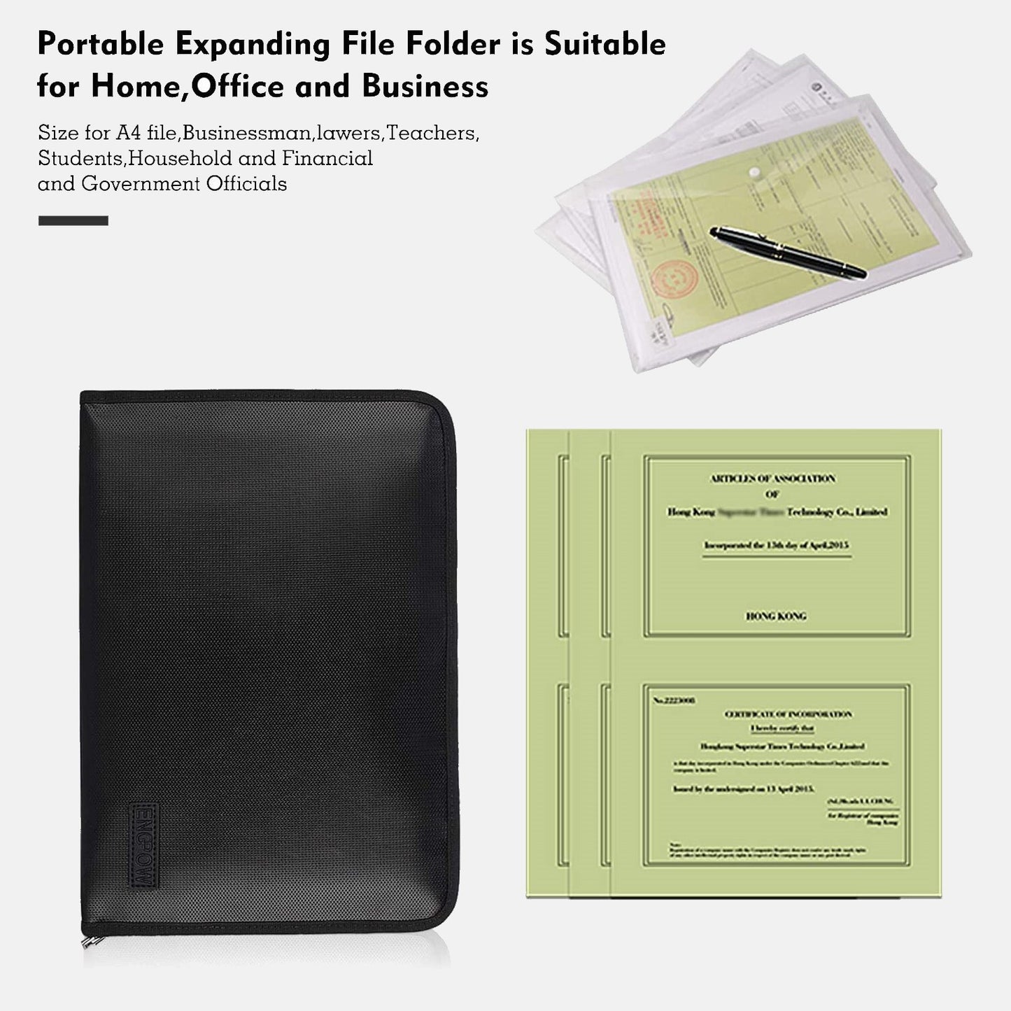 Fireproof File Folder ENGPOW