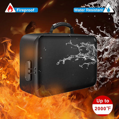 Fireproof document bag with lock DocSafe