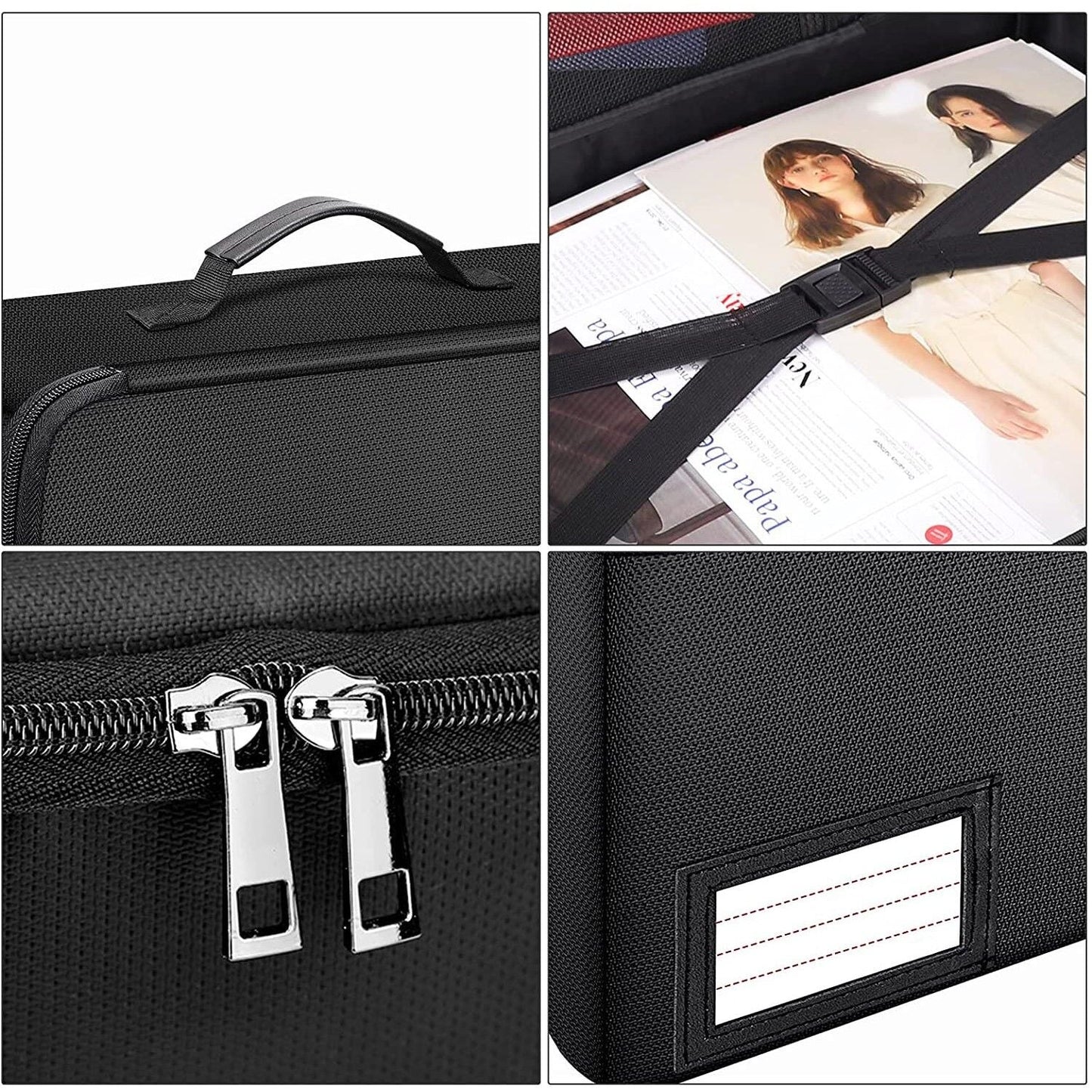 File Organizer Box with Lock ENGPOW
