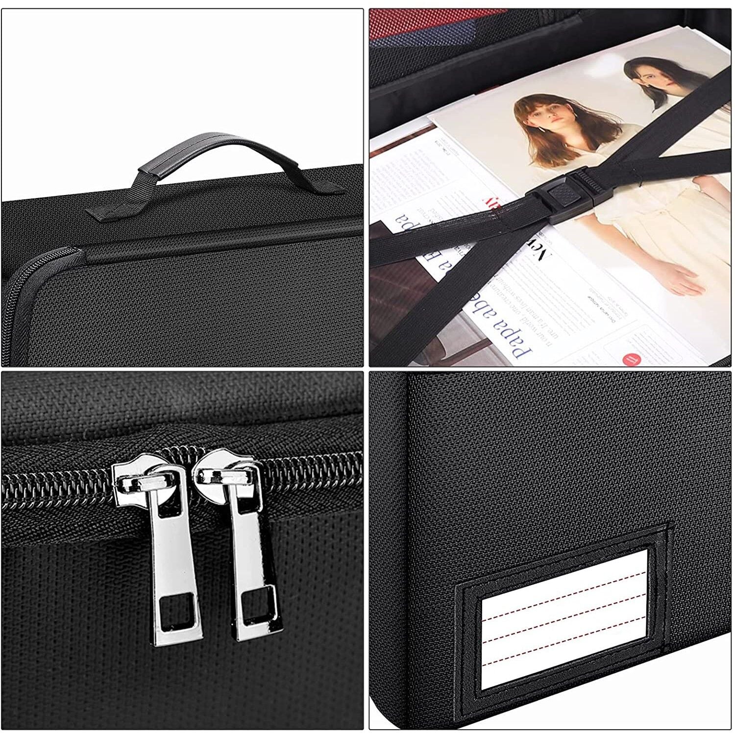 File Organizer Box with Lock ENGPOW