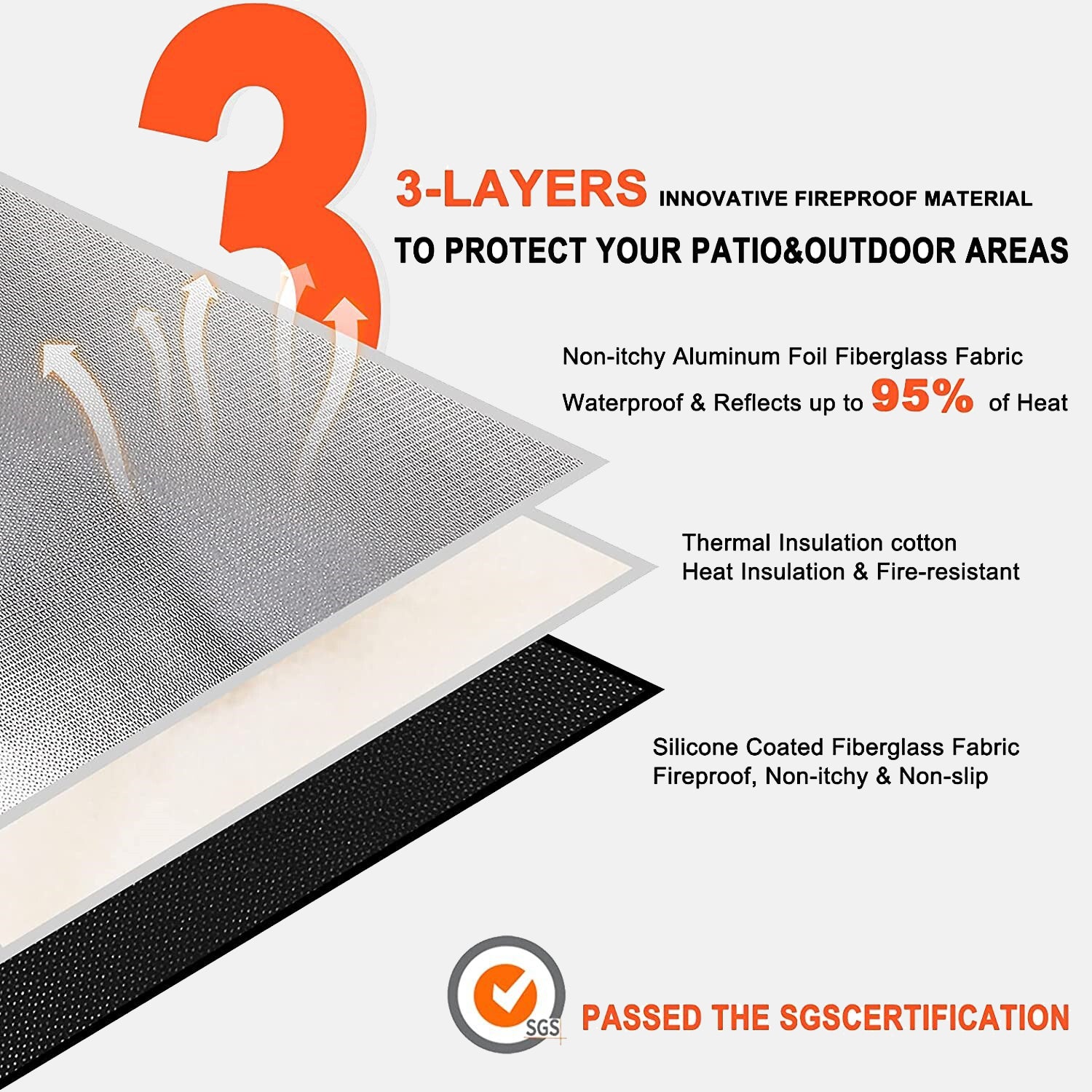 36" Diameter Round Fireproof Mat DocSafe