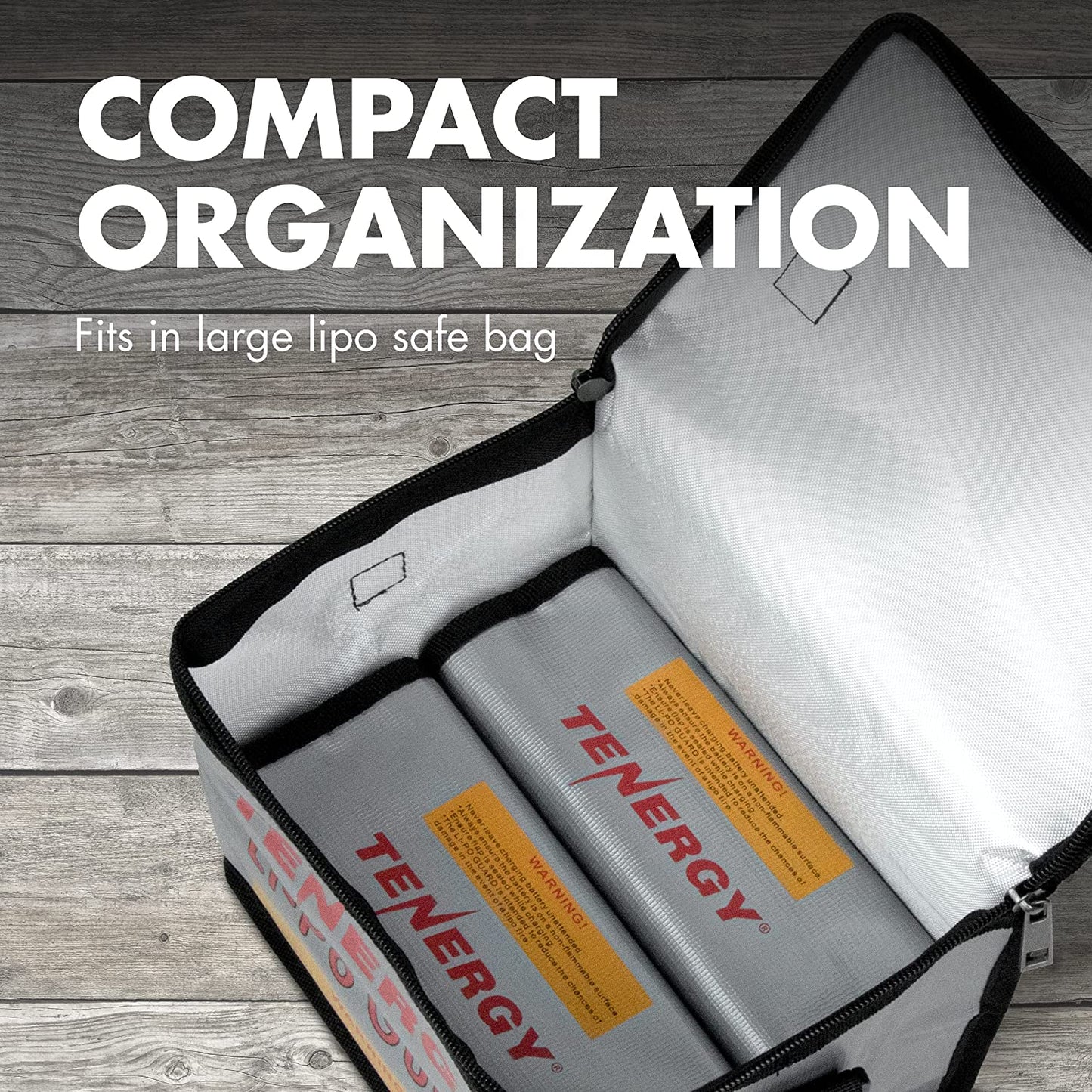 Fireproof & explosion-proof battery bag (2 in 1) JOOFIRE