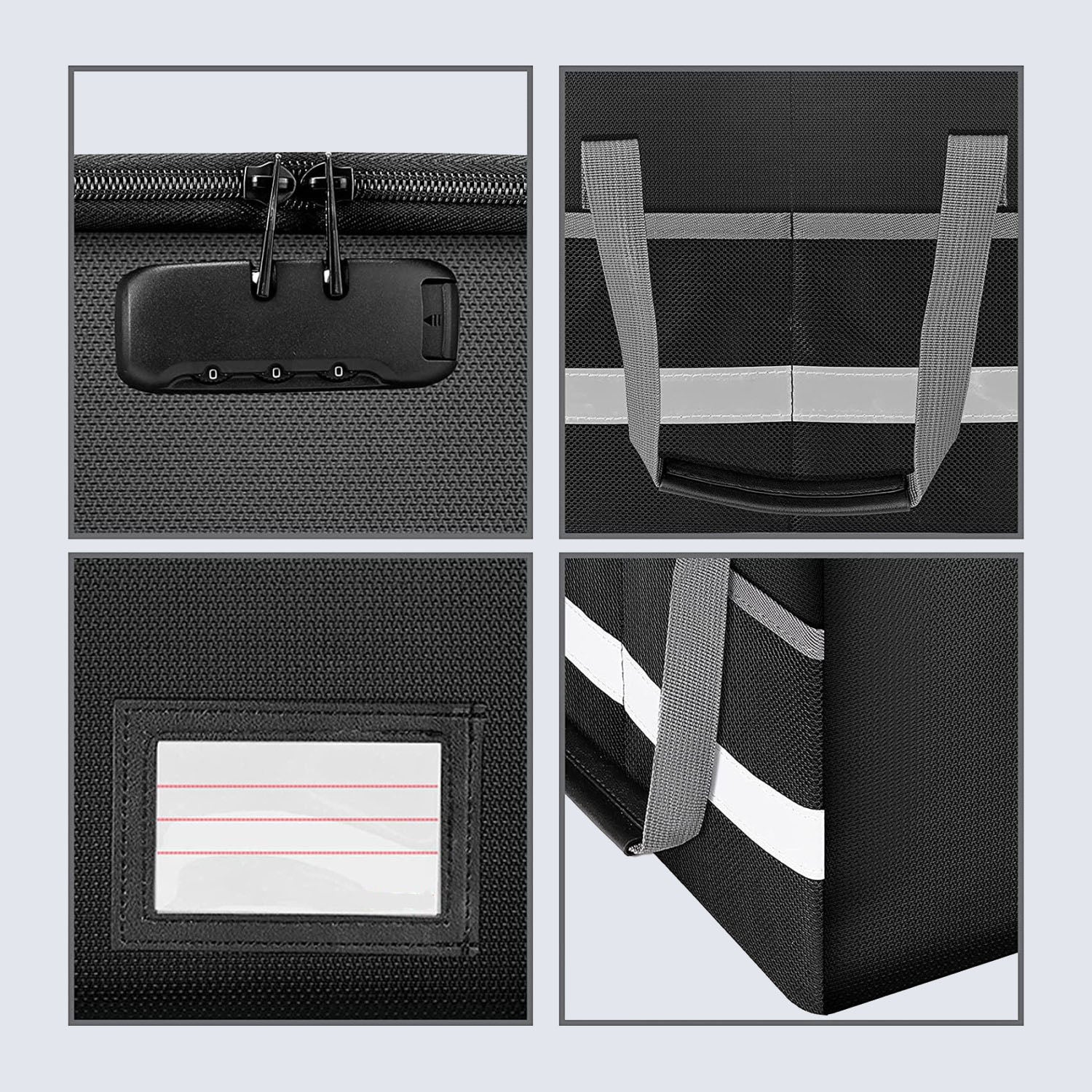 Collapsible fireproof waterproof document box JOOFIRE