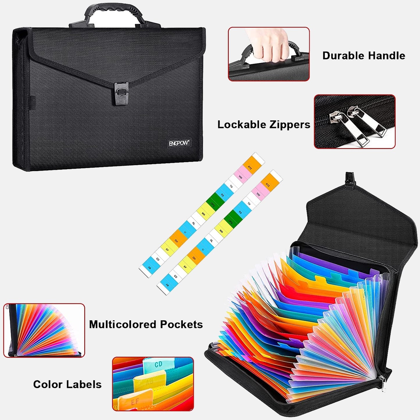 Accordian File Organizer ENGPOW