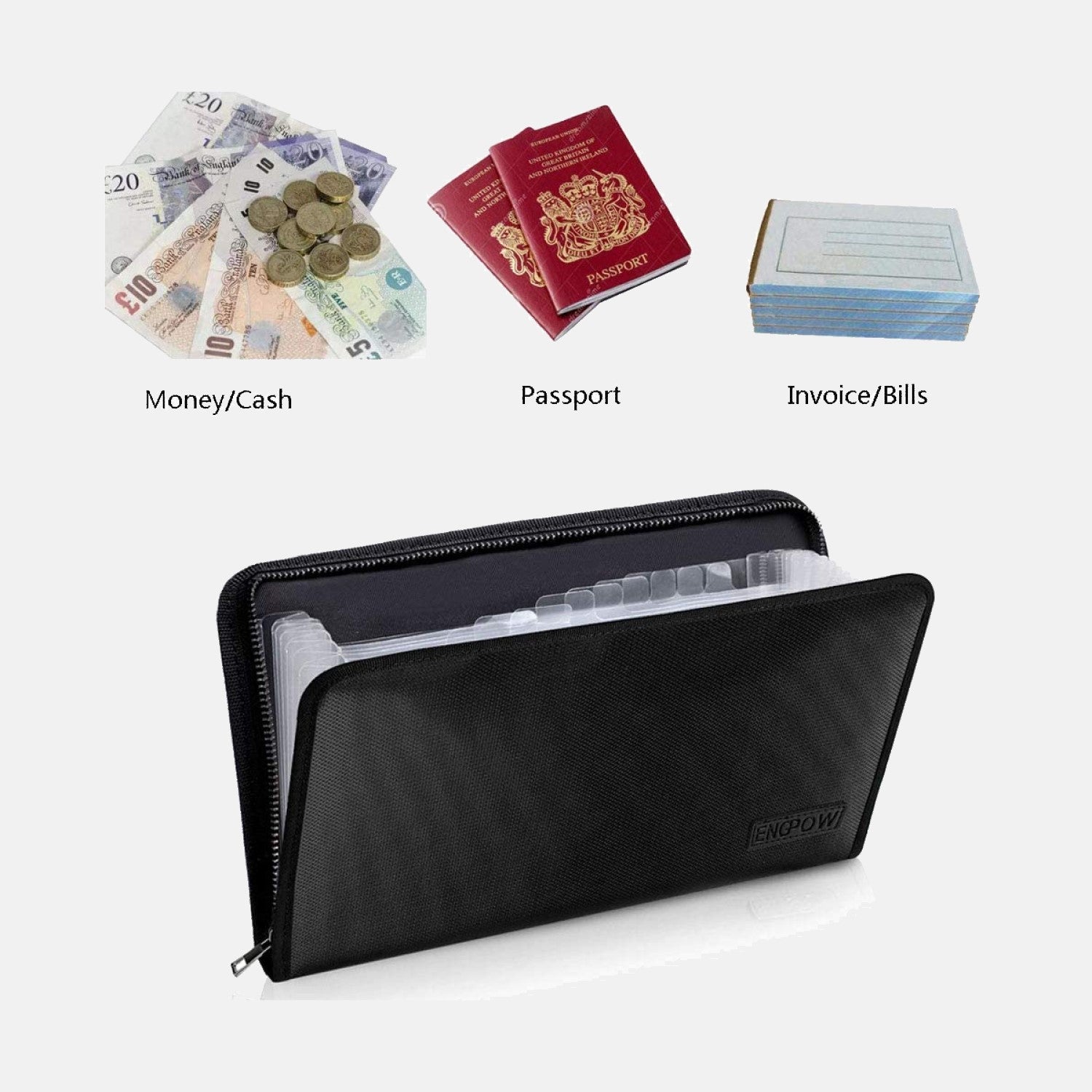 Expanding File Folder Document Organizer ENGPOW