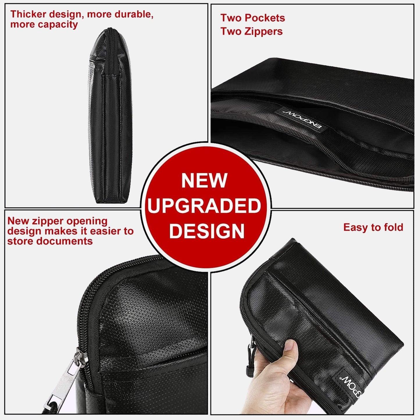 Fireproof Document Bag (13.4 x 10.2 inches) ENGPOW
