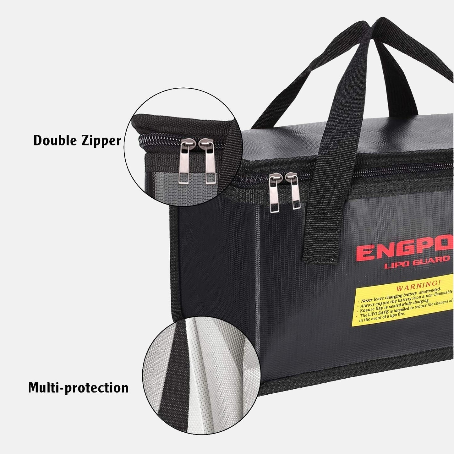 Fireproof Explosionproof Lipo Safe Bag ENGPOW