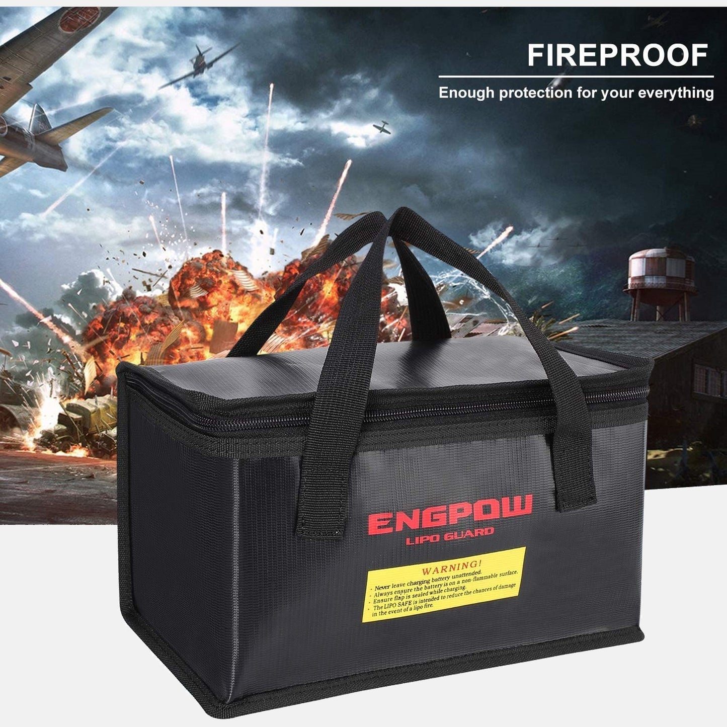 Fireproof Explosionproof Lipo Safe Bag ENGPOW