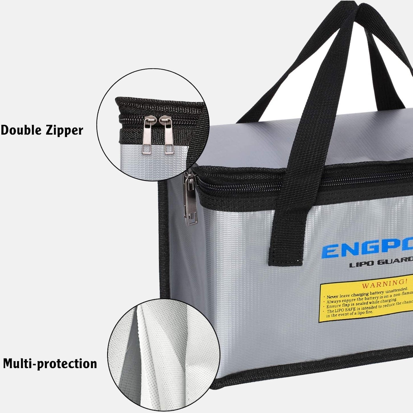 Fireproof Explosionproof Lipo Safe Bag ENGPOW