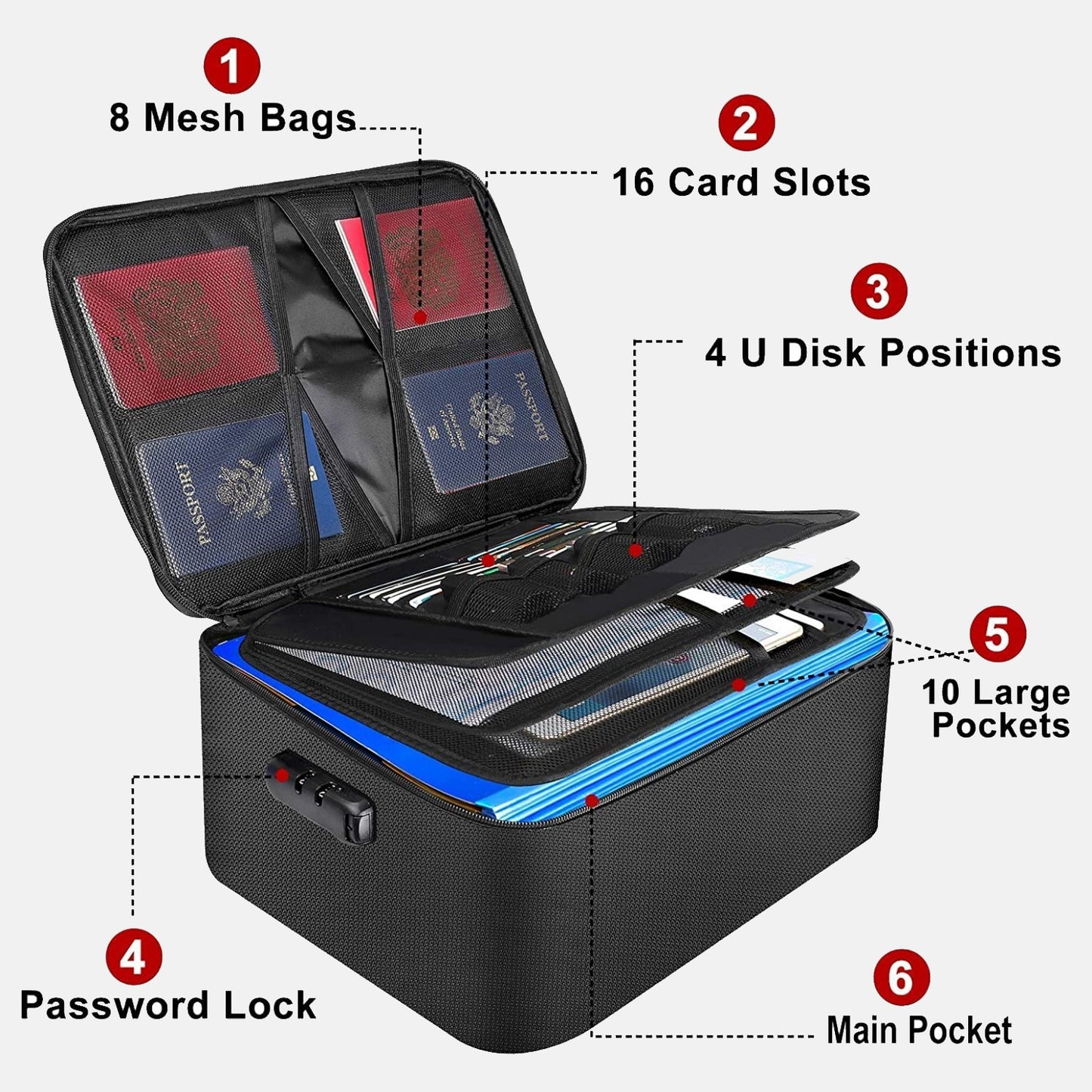 Document Organizer Bag ENGPOW