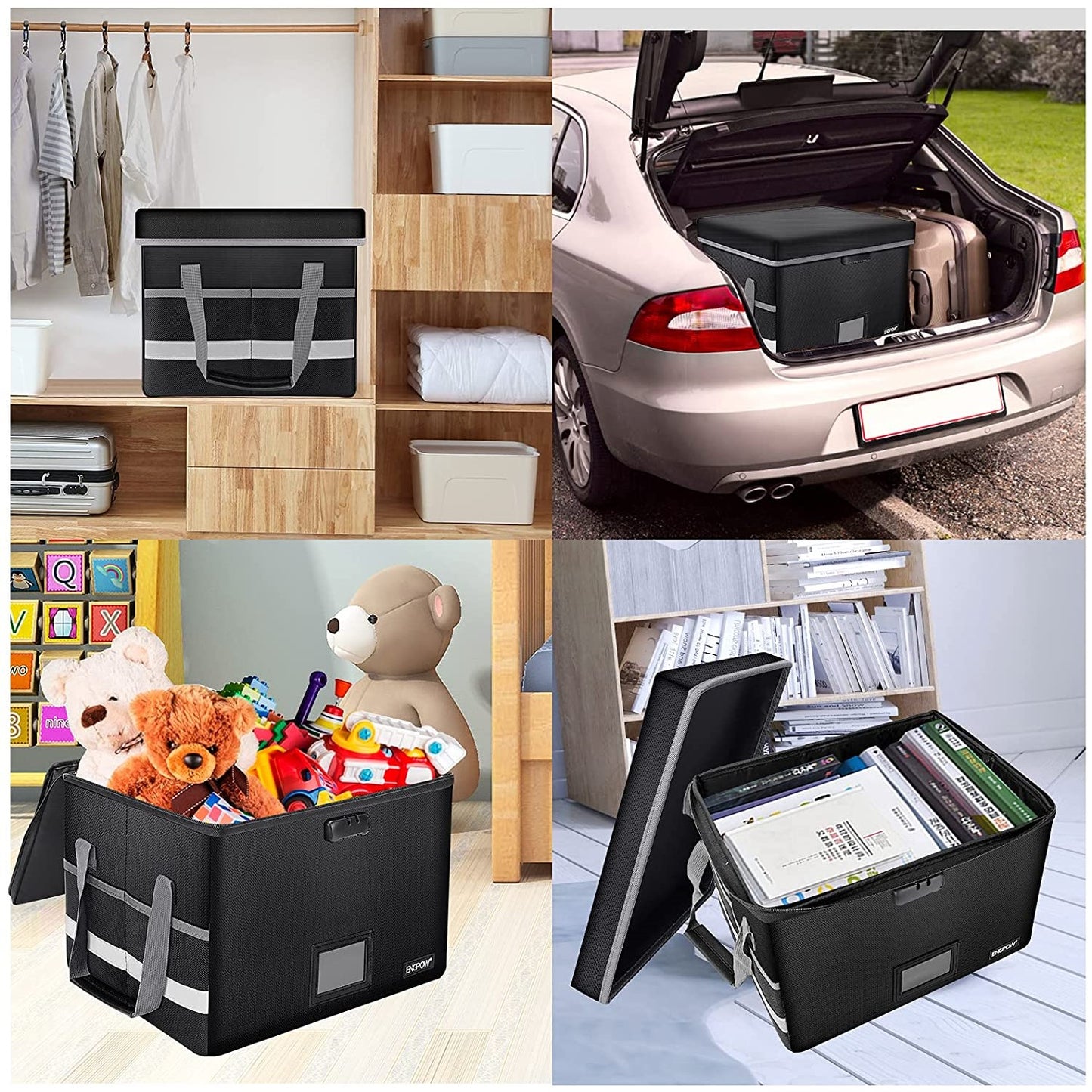 Fireproof File Box with Lock ENGPOW