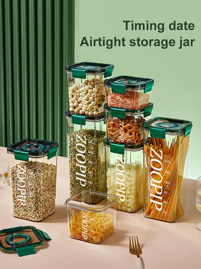 ZOOPIP Kitchen grain food jar 2.5L large sealed jar for home use JOOFIRE