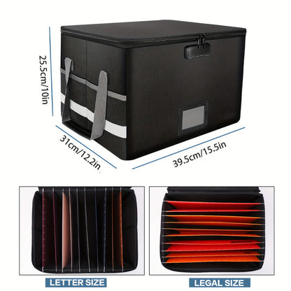 document storage box dust-proof fireproof and waterproof ENGPOW