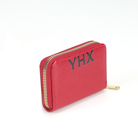 YHX ins new Korean version of square small wallet female short section folding simple fashion ladies card bag mini coin purse JOOFIRE