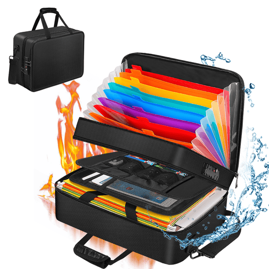 Colorful Accordion ID Storage Bag ENGPOW