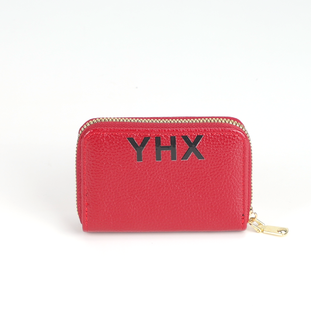 YHX ins new Korean version of square small wallet female short section folding simple fashion ladies card bag mini coin purse JOOFIRE
