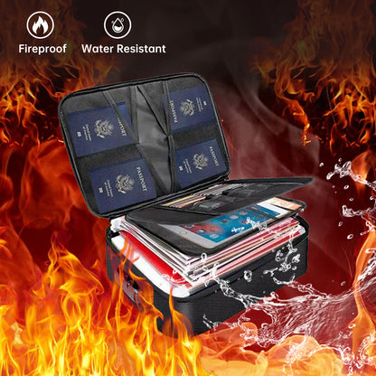 Fireproof Document Bag With Lock JOOFIRE