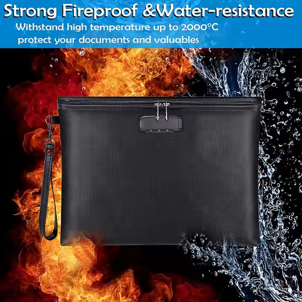 Fireproof Water Resistant Money Bag ENGPOW