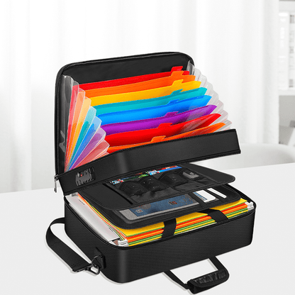Colorful Accordion ID Storage Bag ENGPOW