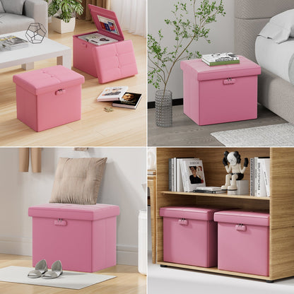 M Size Fireproof Storage Ottoman ENGPOW