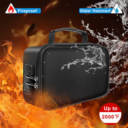 Small Fireproof Document Bag with Lock ENGPOW