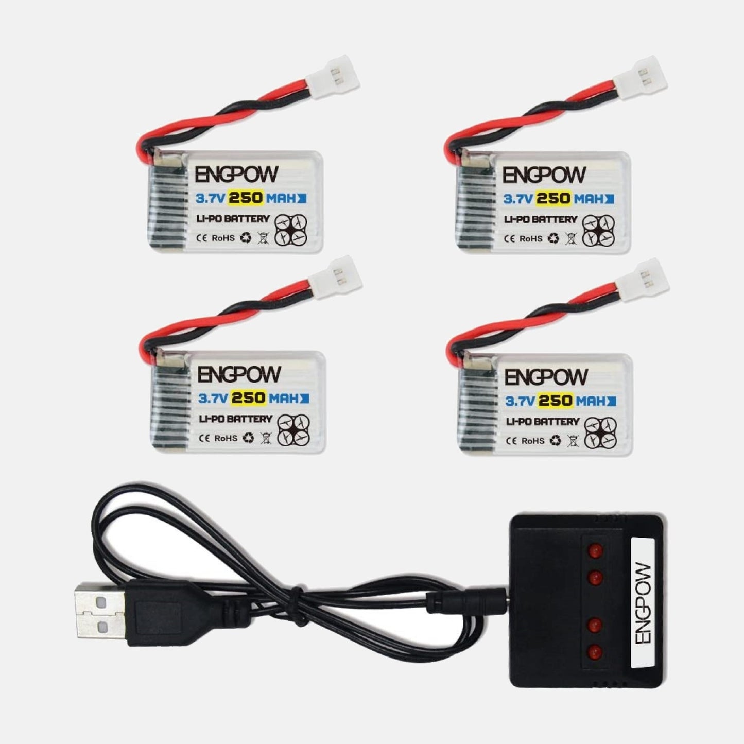 3.7v 250mah Lipo Battery ENGPOW