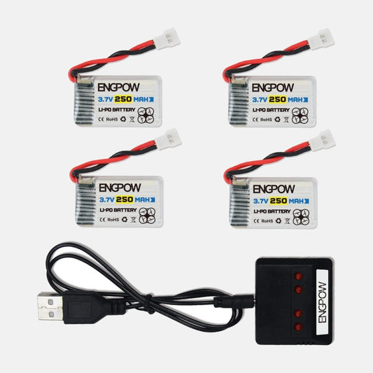 3.7v 250mah Lipo Battery ENGPOW