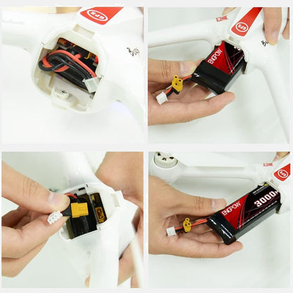 [Upgraded]7.4V 3000mah 30C Lipo Battery ENGPOW