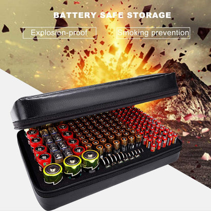 Fireproof Battery Organizer Storage Box DocSafe