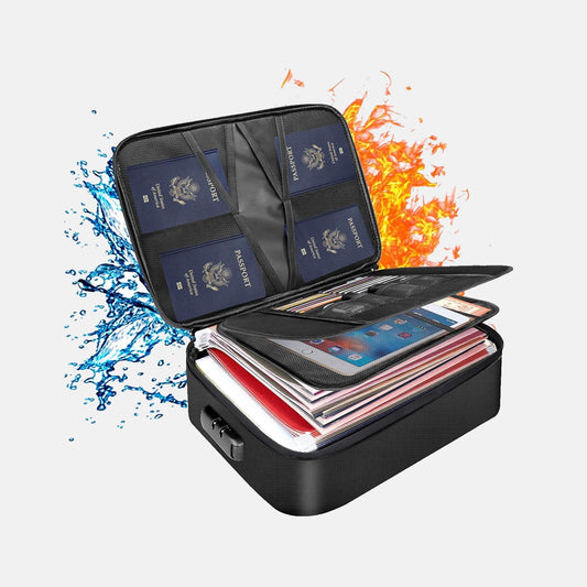 Fireproof document bag with lock DocSafe